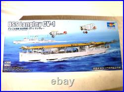 1/350 Trumpeter US Navy USS Langley CV 1 Aircraft Carrier with PE Parts # 05631