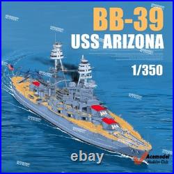 1/350 USS ARIZONA BB-39 Battleship Assembly Model Kit withDetail-up Upgrade Kit 1/350 USS ARIZONA BB-39 Battleship Assembly Model Kit withDetail-up Upgrade Kit