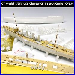 1/350 USS Chester CS-1/CL-1 Cruiser Military Assembly Model Kits & Upgrade Set 1/350 USS Chester CS-1/CL-1 Cruiser Military Assembly Model Kits & Upgrade Set