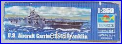 1/350 USS Franklin CV-13 Aircraft Carrier 1944 Trumpeter #05604 Fact. Seal MISB 1/350 USS Franklin CV-13 Aircraft Carrier 1944 Trumpeter #05604 Fact. Seal MISB