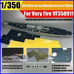 1/350 USS New Jersey Blue Wooden Deck Super Detail-up Set for Very Fire VF350911