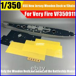 1/350 USS New Jersey Blue Wooden Deck Super Detail-up Set for Very Fire VF350911