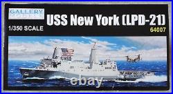 1/350 USS New York LPD-21 Amphibious Assault Ship Gallery Models #64007 MISB