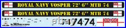 1/35 Italeri Vosper MTB 74 with crew