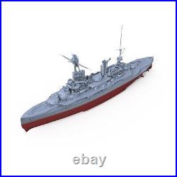 1/429 Military Model Kit France Navy Bretagne Battleship Full Hull