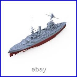 1/429 Military Model Kit France Navy Bretagne Battleship Full Hull