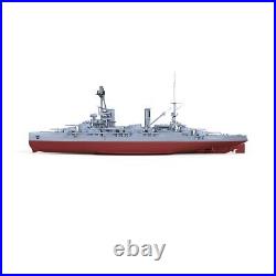 1/429 Military Model Kit France Navy Bretagne Battleship Full Hull