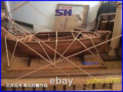 1/48 Mayflower Wooden Sailboat Model Kit Yuanqing Shihai Ship Model Unassembled 1/48 Mayflower Wooden Sailboat Model Kit Yuanqing Shihai Ship Model Unassembled