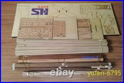 1/48 Mayflower Wooden Sailboat Model Kit Yuanqing Shihai Ship Model Unassembled