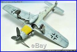 1/48 (Ready to ship) Pro built Hobbyboss Fw-190D-9 with display and figure