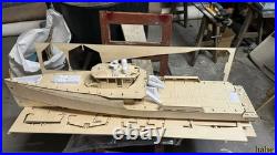 1/50 Damen YS 4508 Yacht 900mm 35.4 RC Model Ship Assemble Wooden Kit