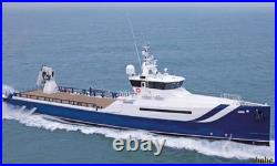 1/50 Damen YS 4508 Yacht 900mm 35.4 RC Model Ship Assemble Wooden Kit