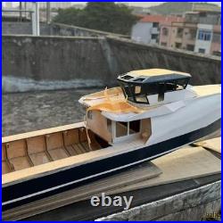 1/50 Damen YS 4508 Yacht 900mm 35.4 RC Model Ship Assemble Wooden Kit
