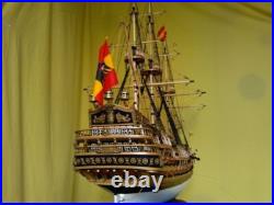1/50 Scale San Felipe Historic Wooden Warship Model Kit 1200mm 47.2 Inch