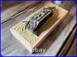 1/570 Titanic Bow Wreck Model With Wood Base 1/570 Titanic Bow Wreck Model With Wood Base