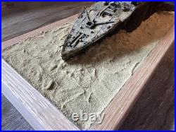 1/570 Titanic Bow Wreck Model With Wood Base 1/570 Titanic Bow Wreck Model With Wood Base