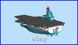 1/600 3D printed Type 003 aircraft carrier CNS Fujian Unpainted