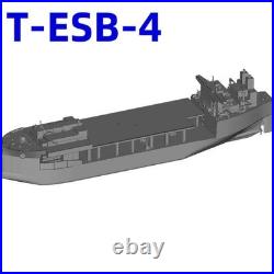 1/700/1250/2000 U. S. Expeditionary Mobile Base Ship T-ESB Model Kit 3D Printed