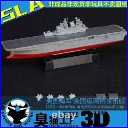 1/700 /2000 USS Amphibious Assault Ship(LHA-6) white resn model kits