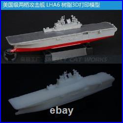 1/700 /2000 USS Amphibious Assault Ship(LHA-6) white resn model kits