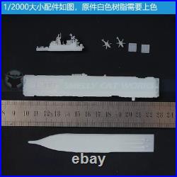 1/700 /2000 USS Amphibious Assault Ship(LHA-6) white resn model kits