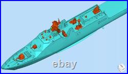 1/700/350 Indonesian (Sigma 10514/ Martadinata class / PKR class) frigate kit