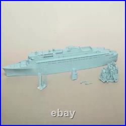 1/700 British Queen Elizabeth II Cruise Ship Unpainted Model Unassembled Kit