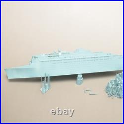 1/700 British Queen Elizabeth II Cruise Ship Unpainted Model Unassembled Kit