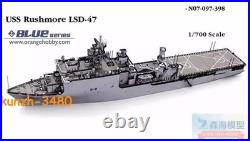 1/700 N07-097 Resin Kit USS Navy LSD-47 Rushmore Amphibious Dock Landing Ship