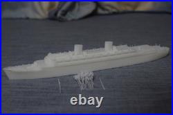 1/700 Nieuw Amsterdam Luxury Cruise Ship Model 1938 Unpainted Kit Unassembled