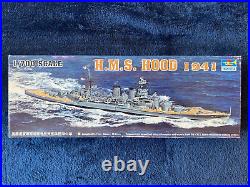 1/700 Trumpeter Bismarck, Prince Eugen, Hood and Tamiya Prince of Wales withextras 1/700 Trumpeter Bismarck, Prince Eugen, Hood and Tamiya Prince of Wales withextras