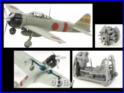 1/72 IJN aircraft carrier Akagi bridge and flight deck & 1/72 A6M2b ZERO FIGHTER