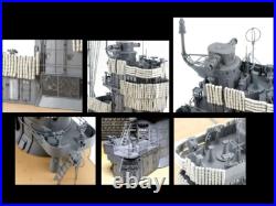 1/72 IJN aircraft carrier Akagi bridge and flight deck & 1/72 A6M2b ZERO FIGHTER