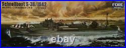 1/72 WWII Ships Schnellboot S-38 1942 FORE HOBBY 1001 Plastic Models kits