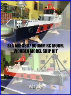 2021 Sea Axe 3307 900mm Rc Model Wooden Model Ship Kit DIY Assembly Model