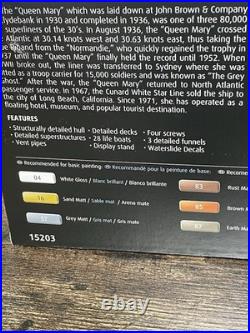 2024 Queen Mary Model Kit Ship Gift Shop Exclusive Revell Liner NEW