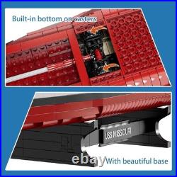 2228 Piece USS Missouri Battleship Kit Detailed WWII Ship Model for Collectors