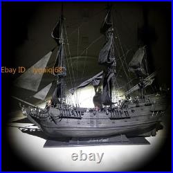 24inch DIY Kit Black Pearl Wooden Ship Model Kit Premium Version Handmade Craft