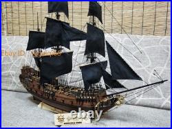 24inch DIY Kit Black Pearl Wooden Ship Model Kit Premium Version Handmade Craft