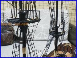 24inch DIY Kit Black Pearl Wooden Ship Model Kit Premium Version Handmade Craft