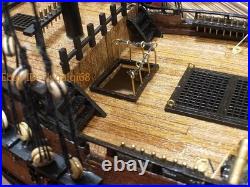 24inch DIY Kit Black Pearl Wooden Ship Model Kit Premium Version Handmade Craft