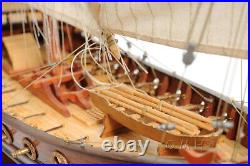 35 Inch Xebec Wooden Ship Boat Model Replica