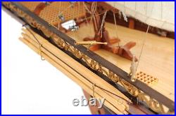 35 Inch Xebec Wooden Ship Boat Model Replica