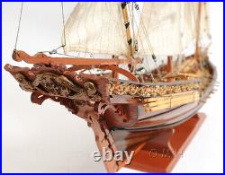 35 Inch Xebec Wooden Ship Boat Model Replica