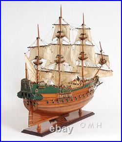37 Inch Batavia Wooden Boat Ship Model replica New