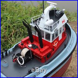 3D Print DIY RC Tug Boat Ship Model Kits 120 Scale With 2 Rotary Motor Assembly