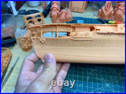3D Printed 1/200 French Navy Aircraft Carrier Béarn HULL Version Model Kit 3D Printed 1/200 French Navy Aircraft Carrier Béarn HULL Version Model Kit