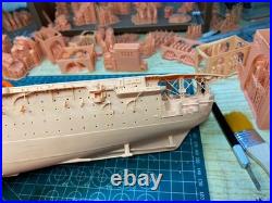 3D Printed 1/200 French Navy Aircraft Carrier Béarn HULL Version Model Kit 3D Printed 1/200 French Navy Aircraft Carrier Béarn HULL Version Model Kit