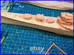 3D Printed 1/350 USS Helena (CL-50) Brooklyn class light cruiser (full hull)