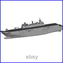 3D Printed 1/700/1250/2000 Turkey Anadolu Amphibious assault ship L400 Model Kit